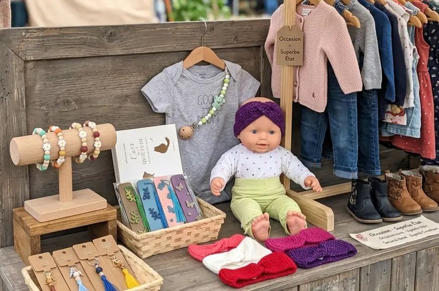 <p>Boutique en ligne avec retrait possible &agrave; Cize. Boutiques &eacute;ph&eacute;m&egrave;res &agrave; domicile et pr&eacute;sence r&eacute;guli&egrave;re sur les march&eacute;s artisanaux du secteur.</p>

